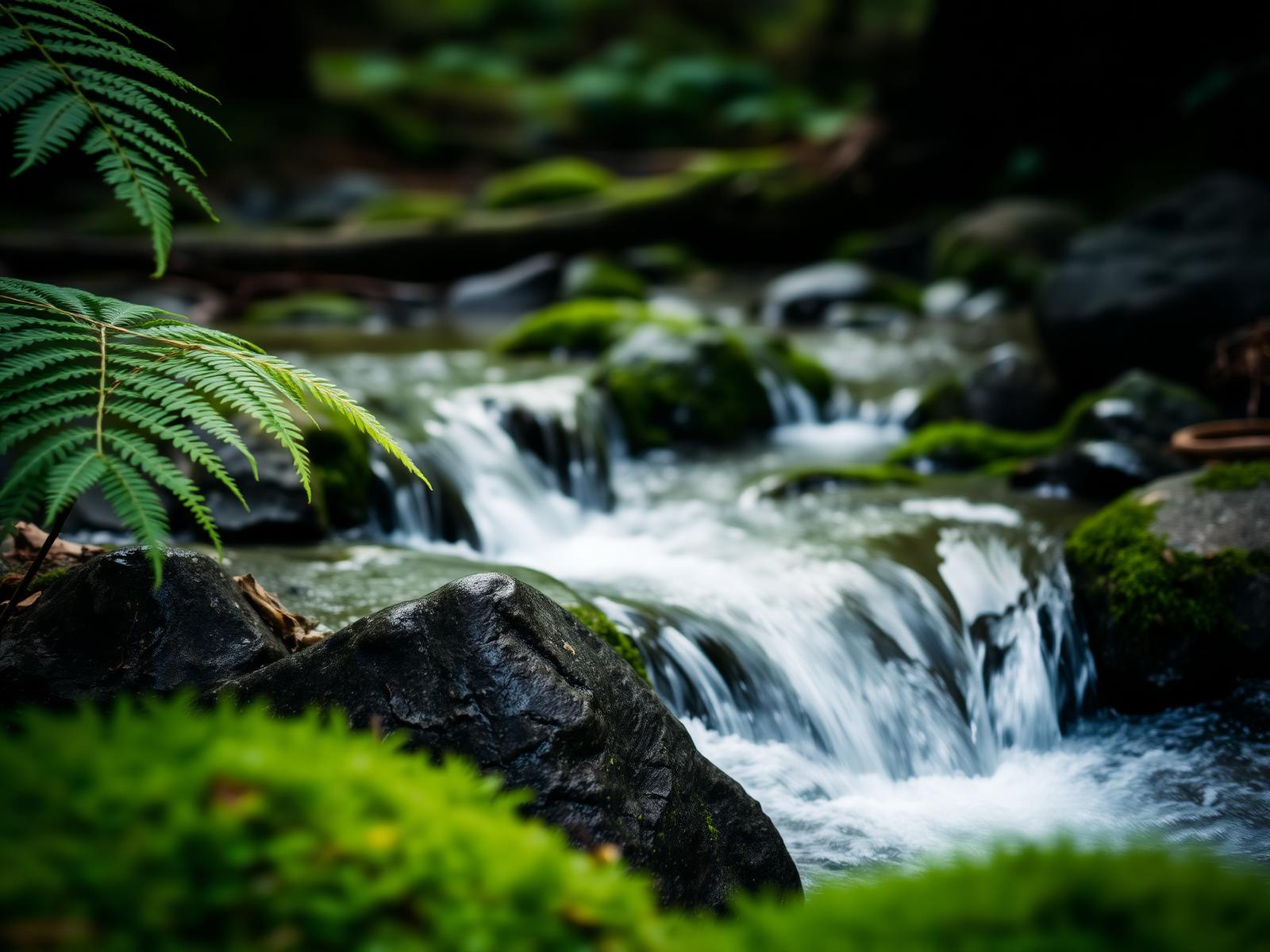Bach im Wald